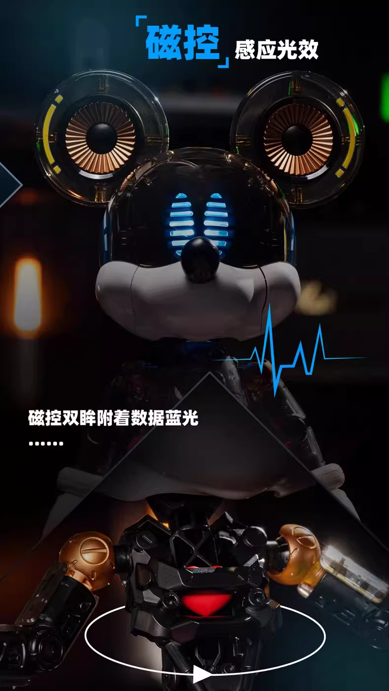 tuyệt tác art toys mickey mechanical mecha (phiên bản kinh Điển)