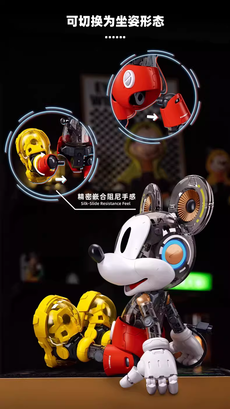 tuyệt tác art toys mickey mechanical mecha (phiên bản kinh Điển)